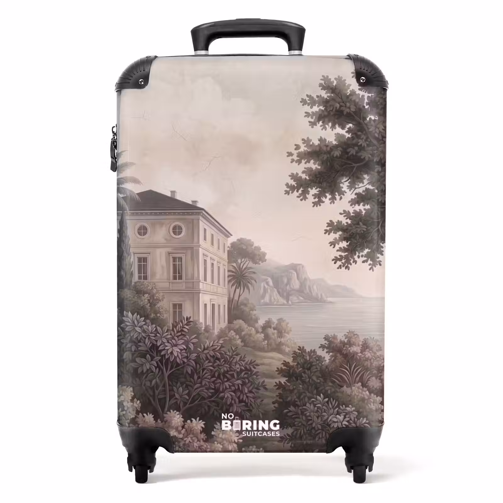 Suitcase - Sea - Villa - Beige — 1