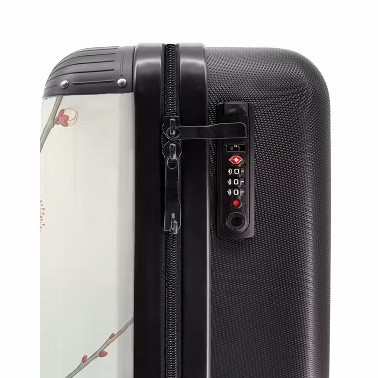 Suitcase - Cherries - Blossoms - Green — 6