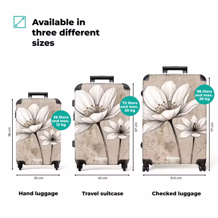 Suitcase - Modern - Design - White — 1