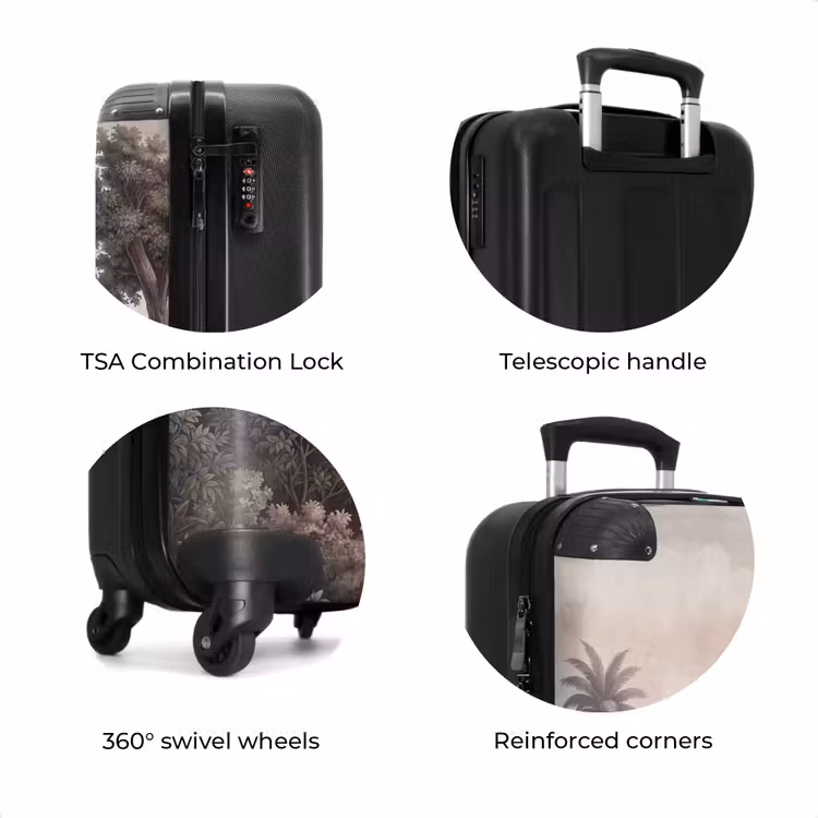 Suitcase - Sea - Villa - Beige — 8