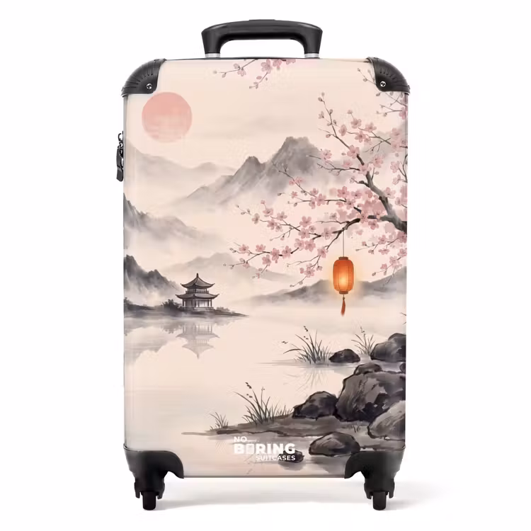 Suitcase - Sun - Japanese - Traditional — 1