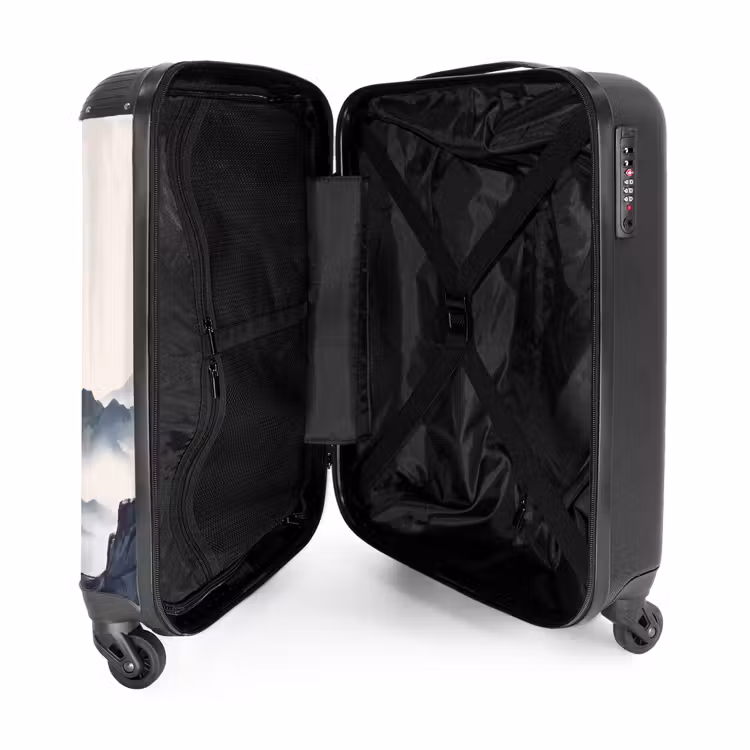 Suitcase - Cherry Blossom - Oriental - Red — 5
