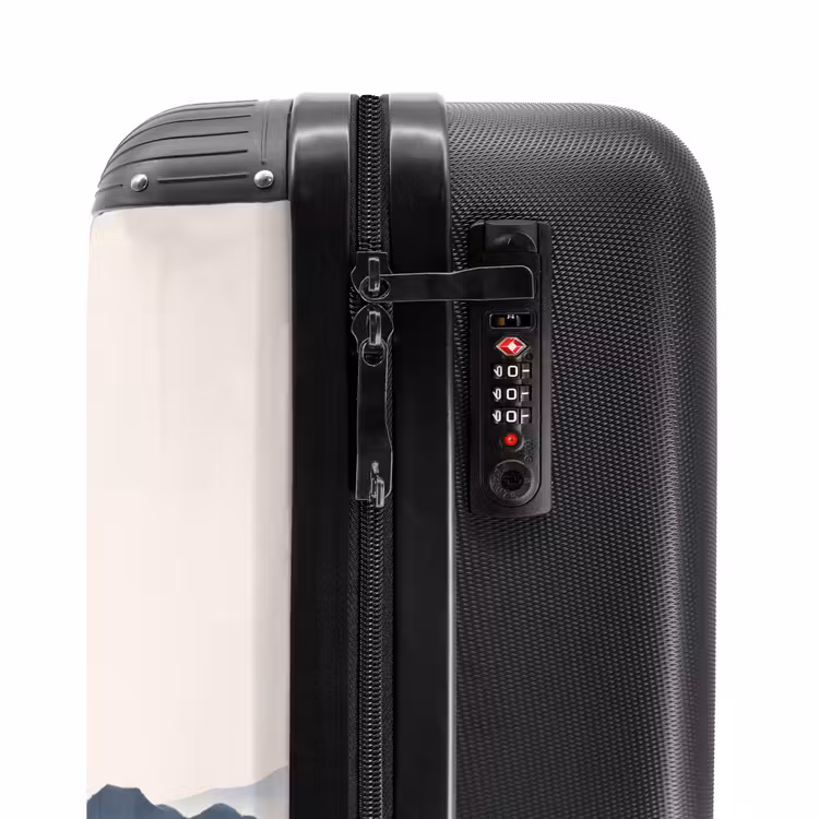 Suitcase - Cherry Blossom - Oriental - Red — 6