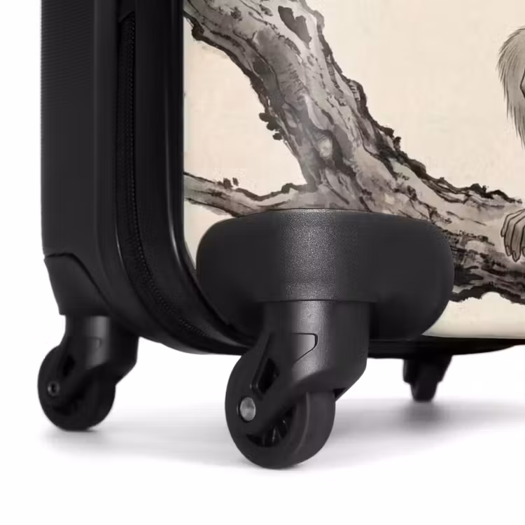 Suitcase - Monkey - Moon - Gold — 7