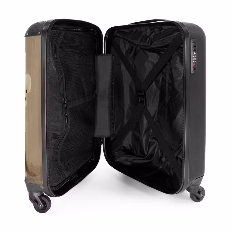 Suitcase - Woman - Asia - Art - Beige — 5