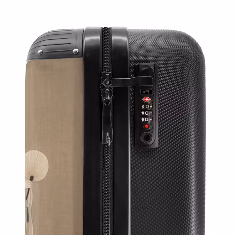 Suitcase - Woman - Asia - Art - Beige — 6