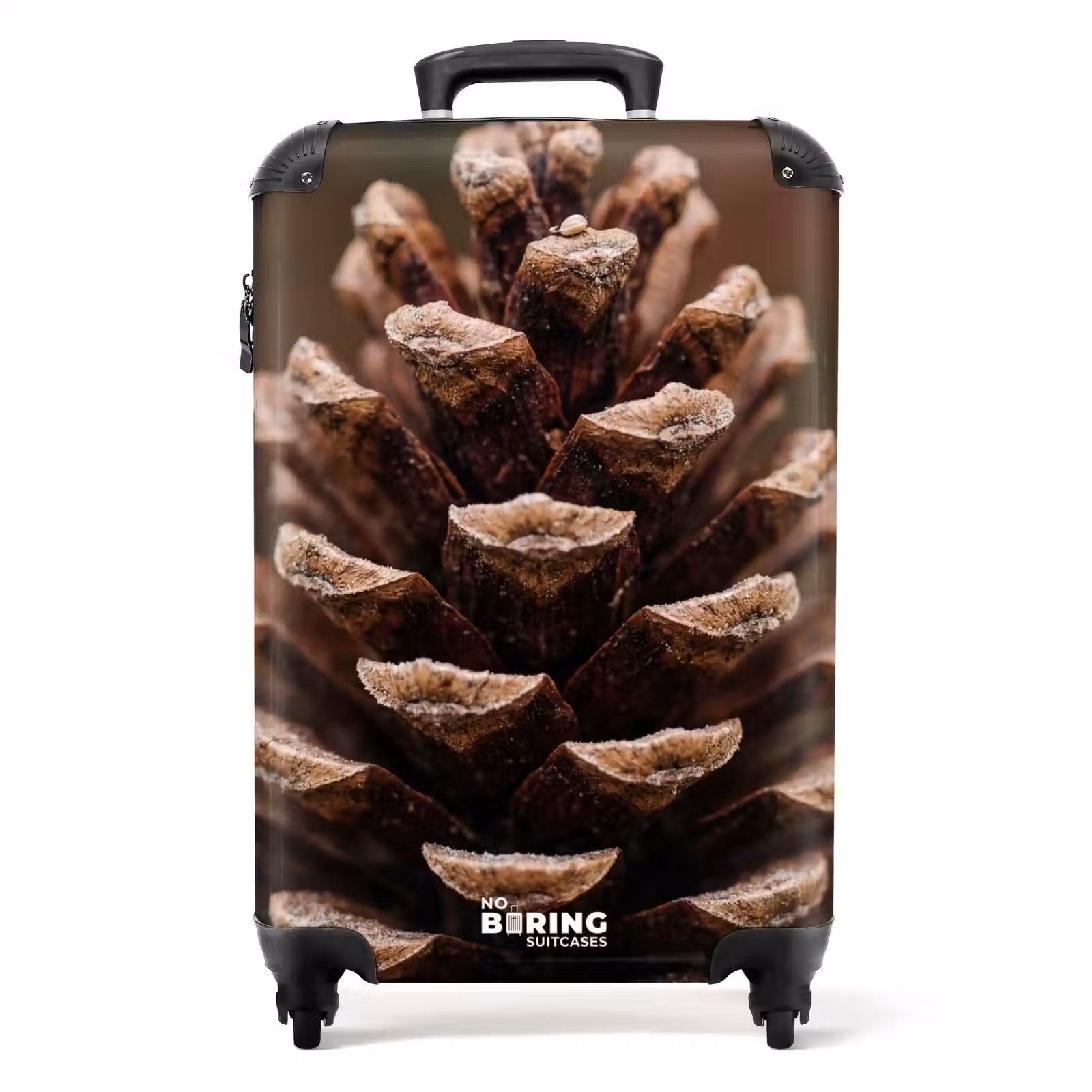 Suitcase - Pine Cone - Forest - Fall - Brown - Atmospheric — 1
