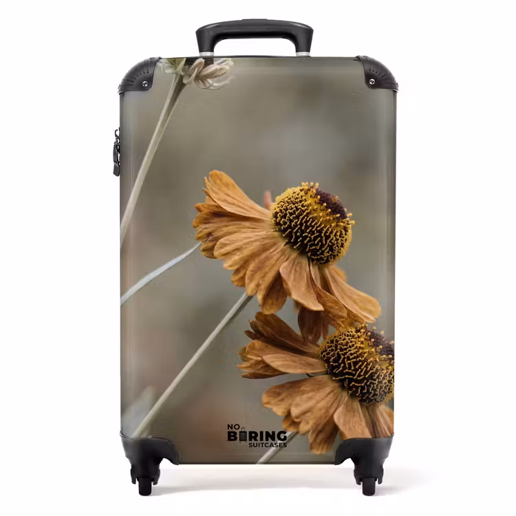 Suitcase - Dried Flowers - Yellow - Warm — 1