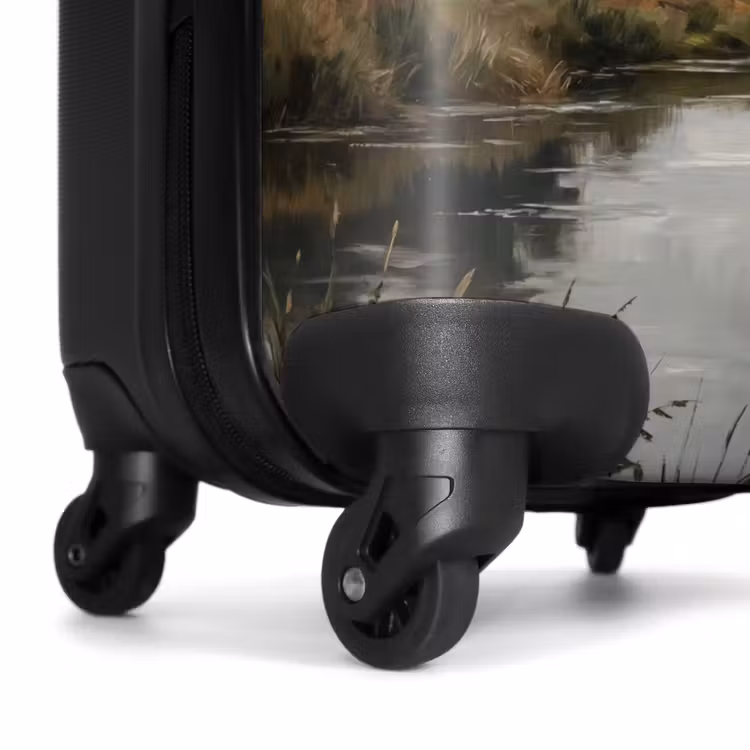 Suitcase - Ducks - River - Landscape - Flight - Nostalgic — 7