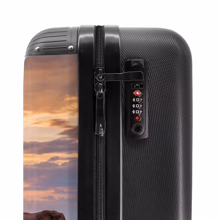 Suitcase - Elephants - Savannah - Sunset - Africa - Warm — 6