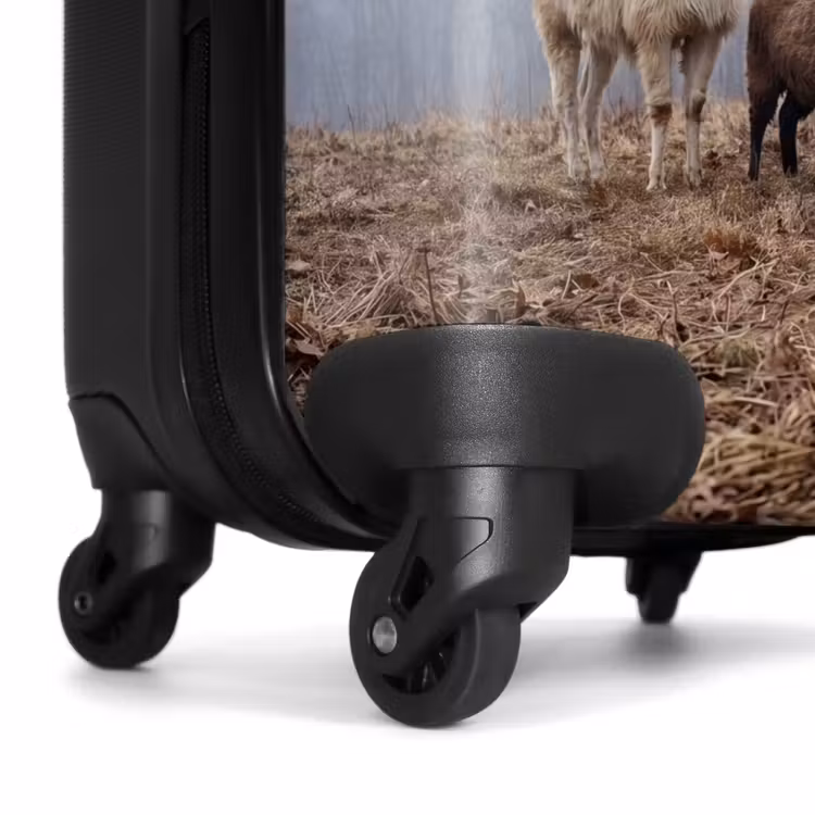 Suitcase - Farm Animals - Group - Fog - Nature - Rustic — 7