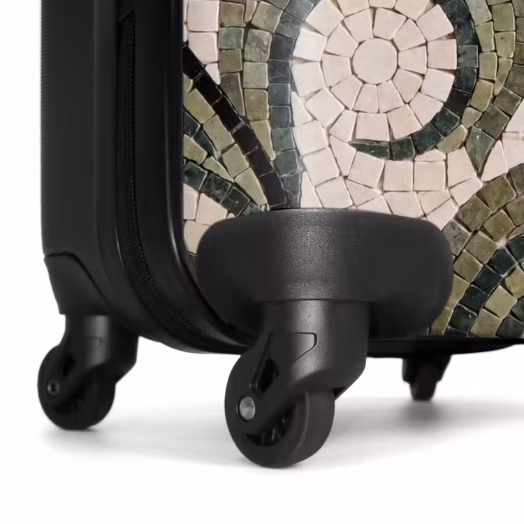 Suitcase - Flowers - Mosaic - Pattern - Abstract - Green — 7