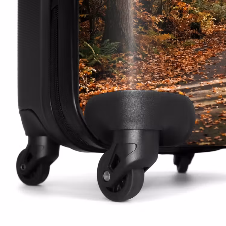 Suitcase - Forest Path - Autumn Forest - Leaves - Orange - Nostalgic — 7