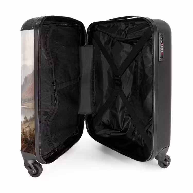 Suitcase - Mountain Landscape - Lake - Mountains - Valley - Classic — 5