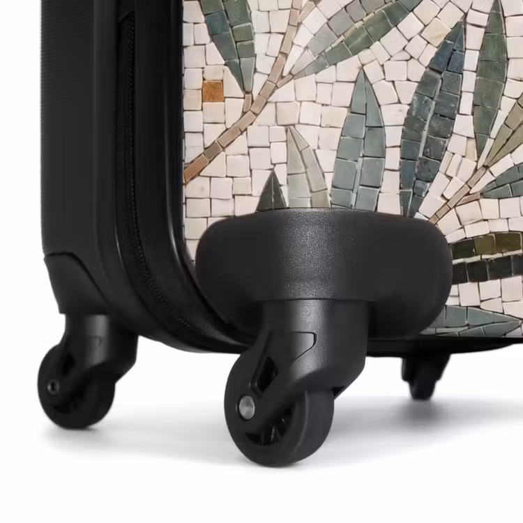 Suitcase - Plant - Leaf - Mosaic - Green — 7