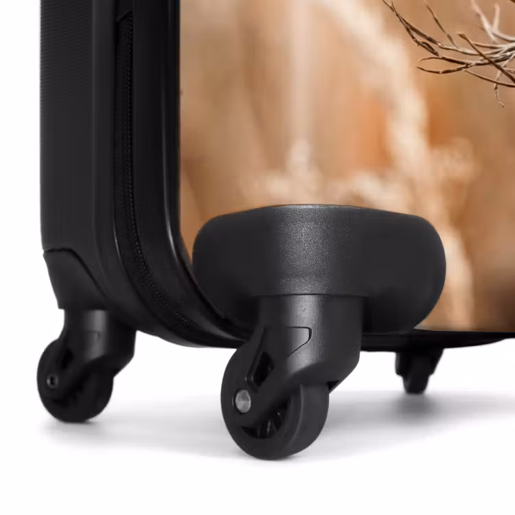 Suitcase - Screen Flower - Dried Flower - Winter - Beige - Minimalist — 7