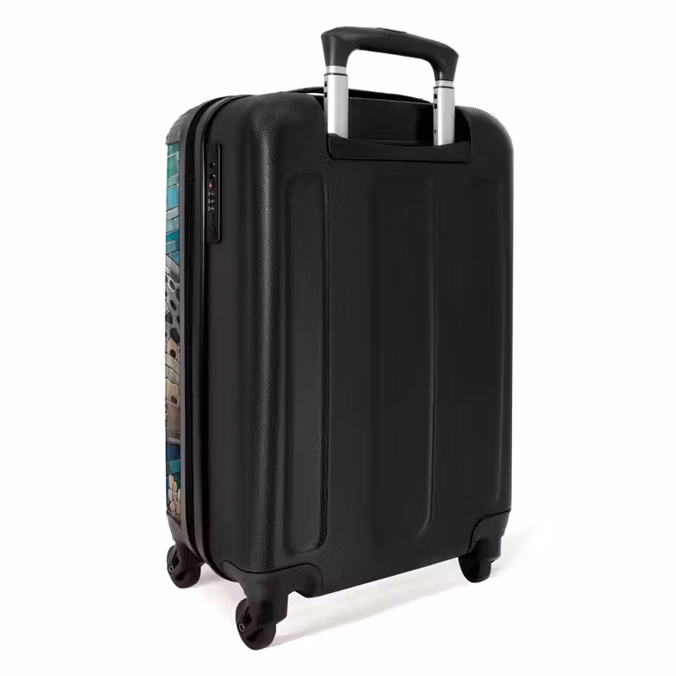 Suitcase - Seal - Mosaic - Underwater - Animals - Blue — 4