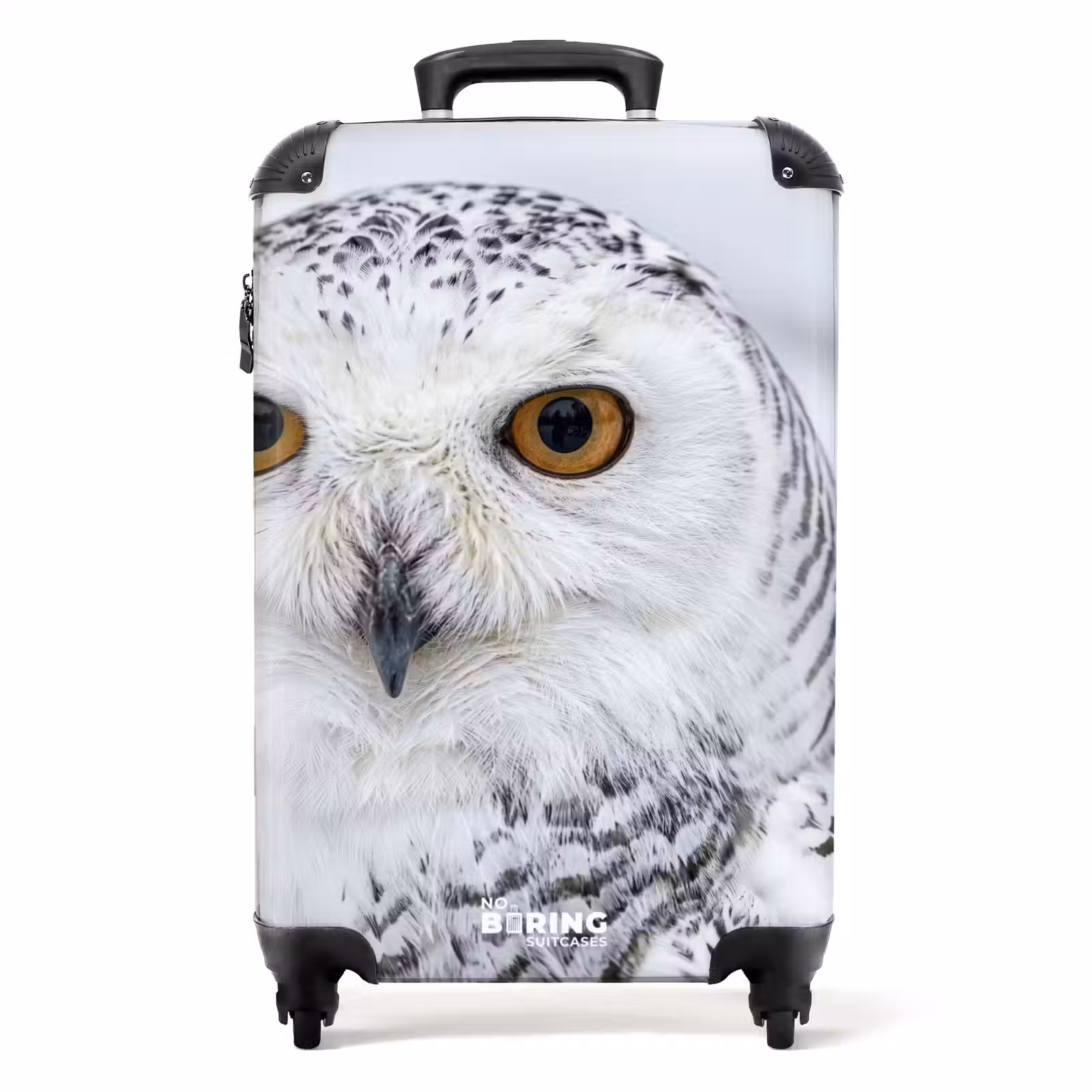 Suitcase - Snowy Owl - Eye - Wildlife - White — 1
