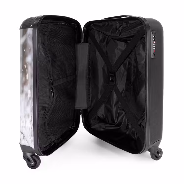 Suitcase - Deer - Snow - Forest - Animals - Endearing — 5