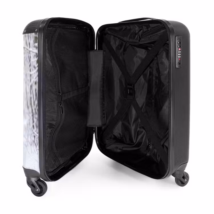 Suitcase - Deer - Winter - Forest - Nature - White — 5