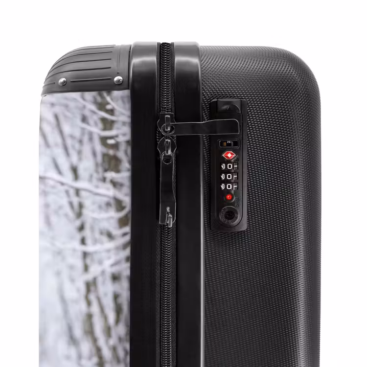 Suitcase - Deer - Winter - Forest - Nature - White — 6