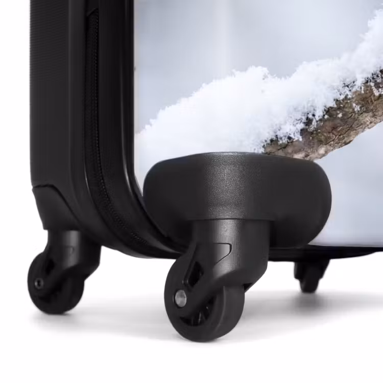 Suitcase - Little Bird - Snow - Branch - Winter - Soft — 7
