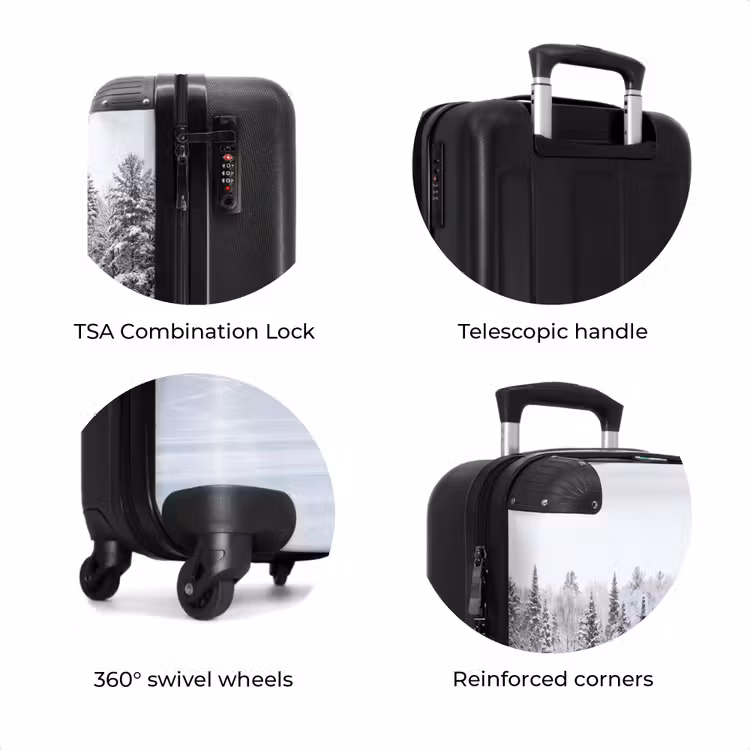 Suitcase - More - Pine - Ice - Winter - Soothing — 8