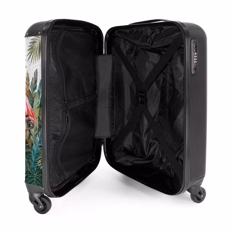 Suitcase - Nature - Leaves - Abstract - Green - Bird — 5