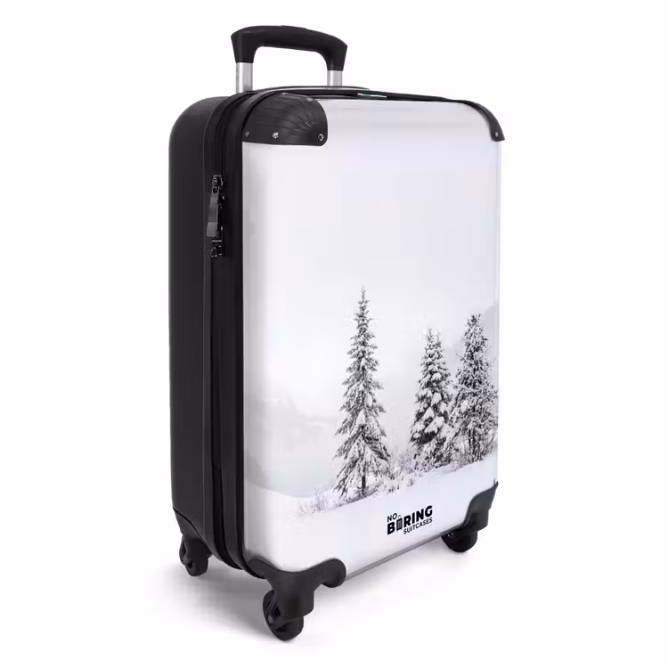 Suitcase - Norway Spruce - Snow - Winter - Landscape - Silence — 2