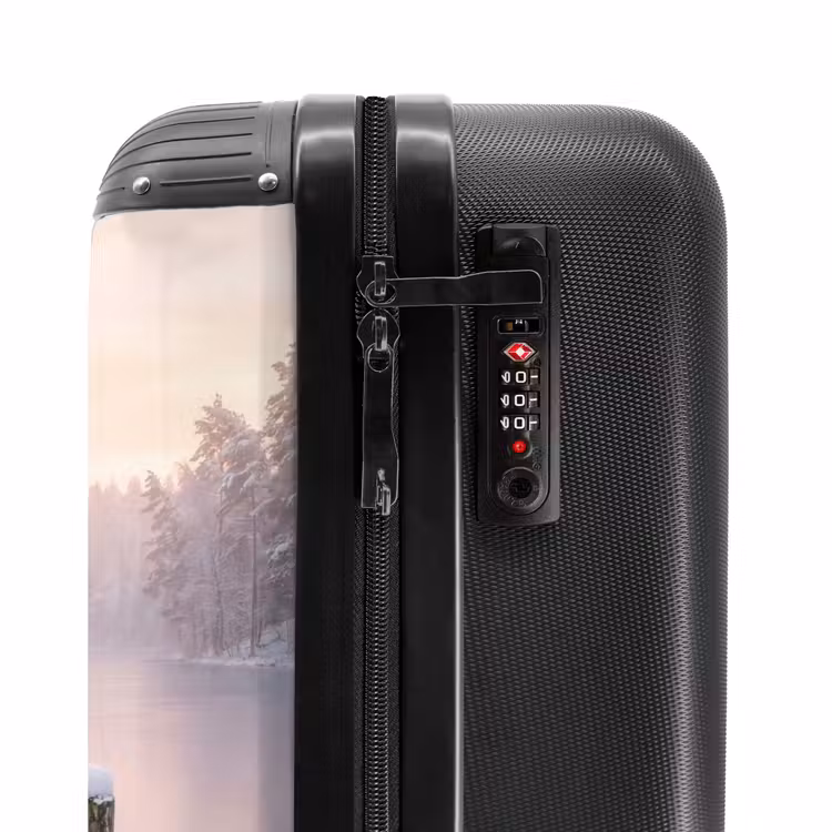 Suitcase - Piers - Lake - Fog - Winter - Serene — 6