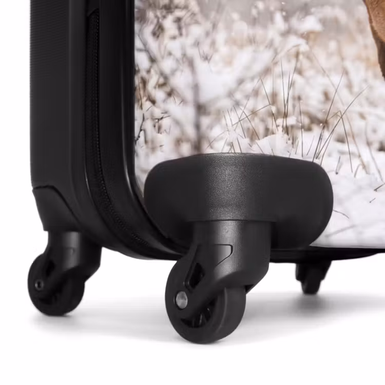 Suitcase - Red Deer - Forest - Snow - Winter - Majestic — 7