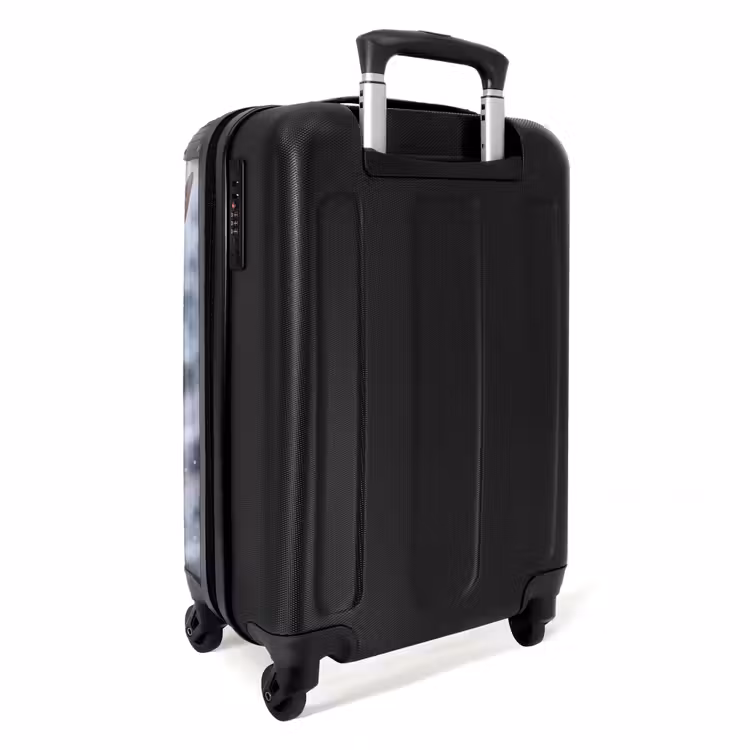 Suitcase - Scottish Highland Cow - Snow - Mountains - Winter — 4