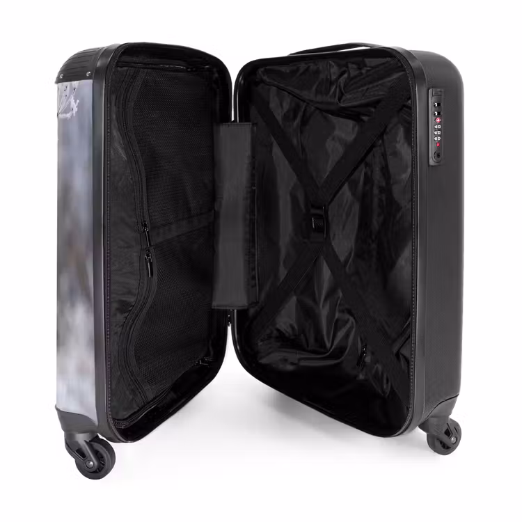 Suitcase - Screen Flower - Ripe - Crystals - Winter - Delicate — 5