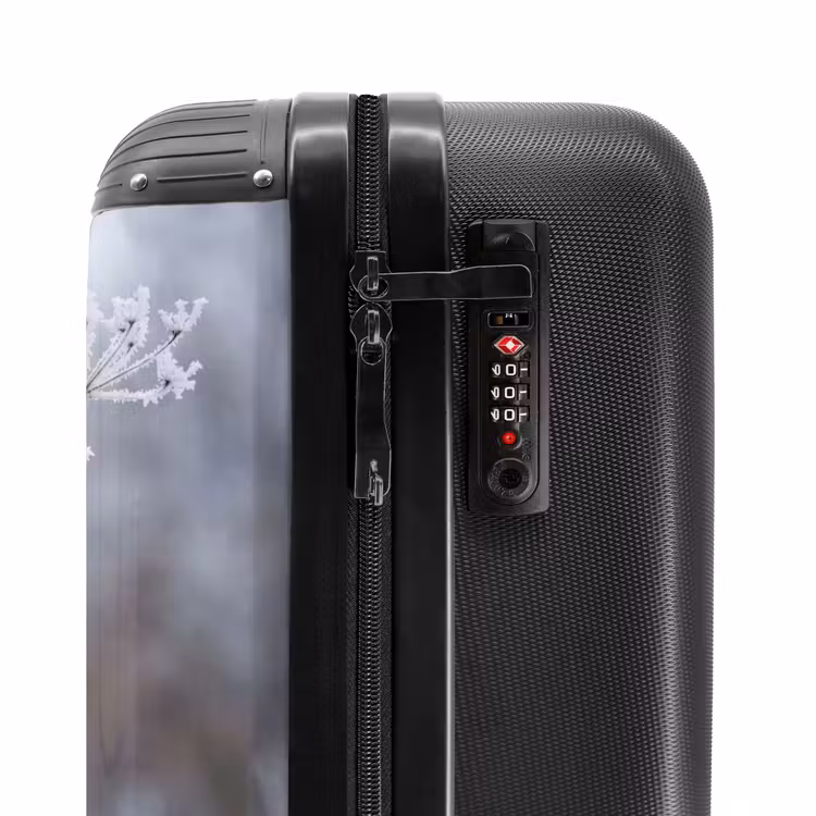 Suitcase - Screen Flower - Ripe - Crystals - Winter - Delicate — 6