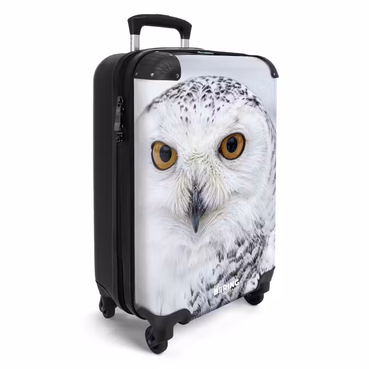 Suitcase - Snowy Owl - Eye - Wildlife - White — 2