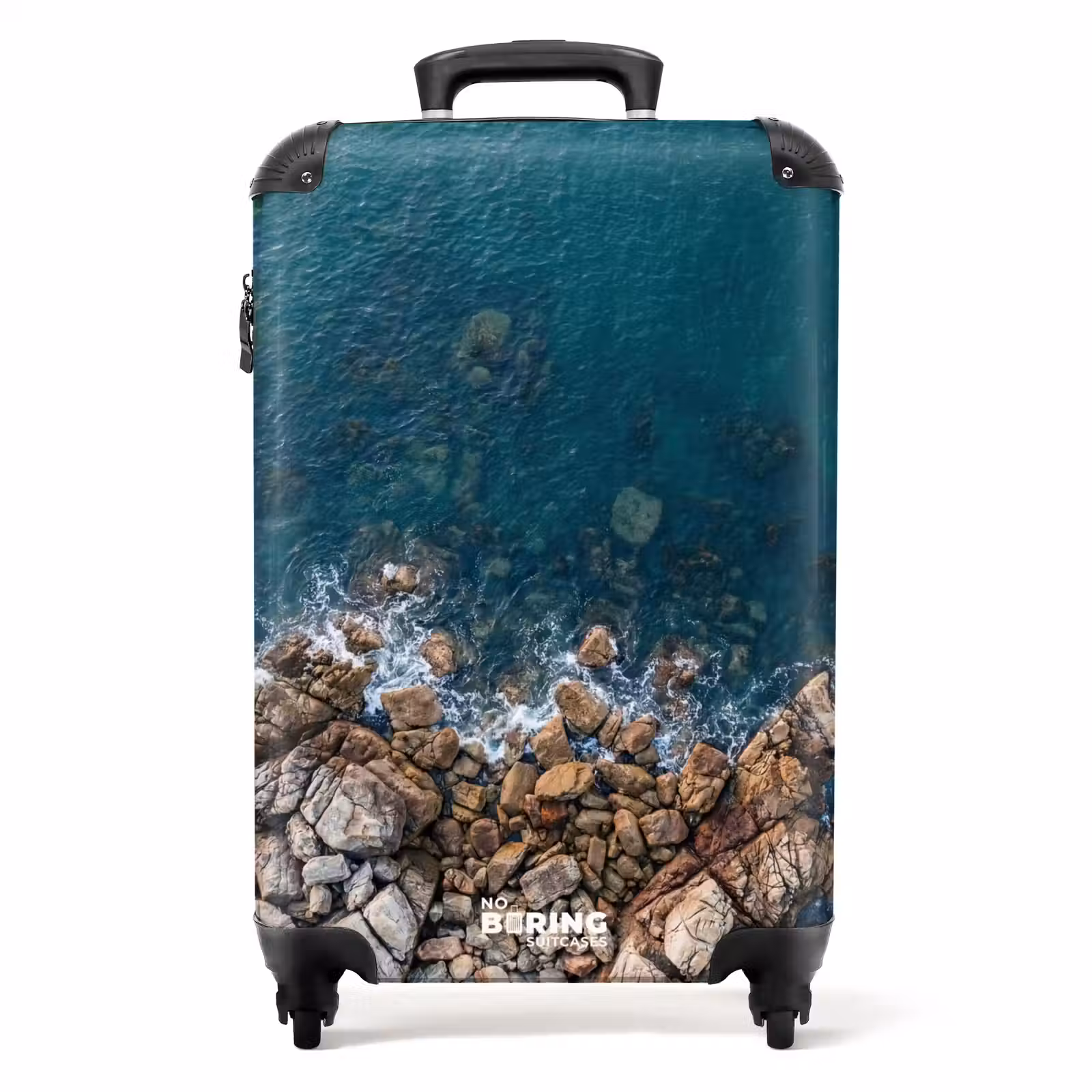 Suitcase - Sea - Coastline - Nature - Abstract - Blue — 1