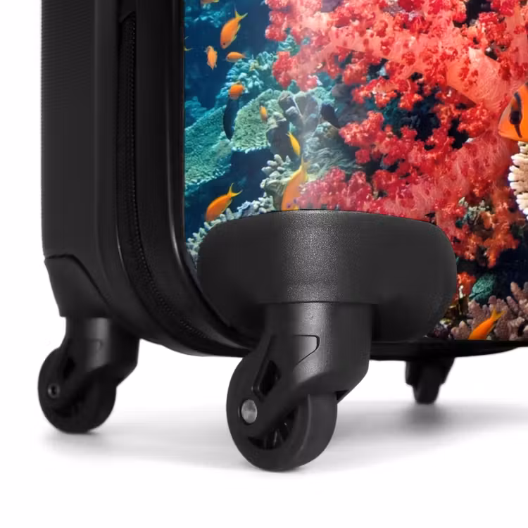 Suitcase - Coral Reef - Fish - Underwater - Tropical - Red — 7