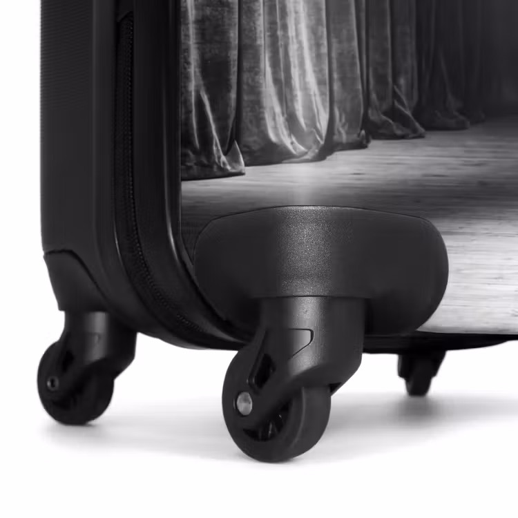 Suitcase - Dancer - Stage - Black and White - Art - Classical — 7