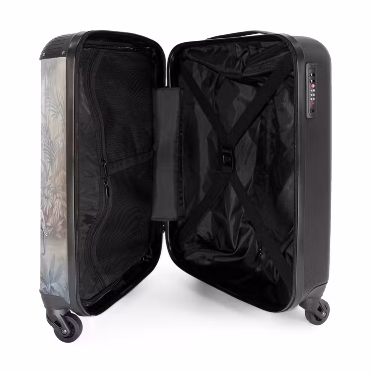 Suitcase - Elephant - Family - Jungle - Illustration - Gray — 5