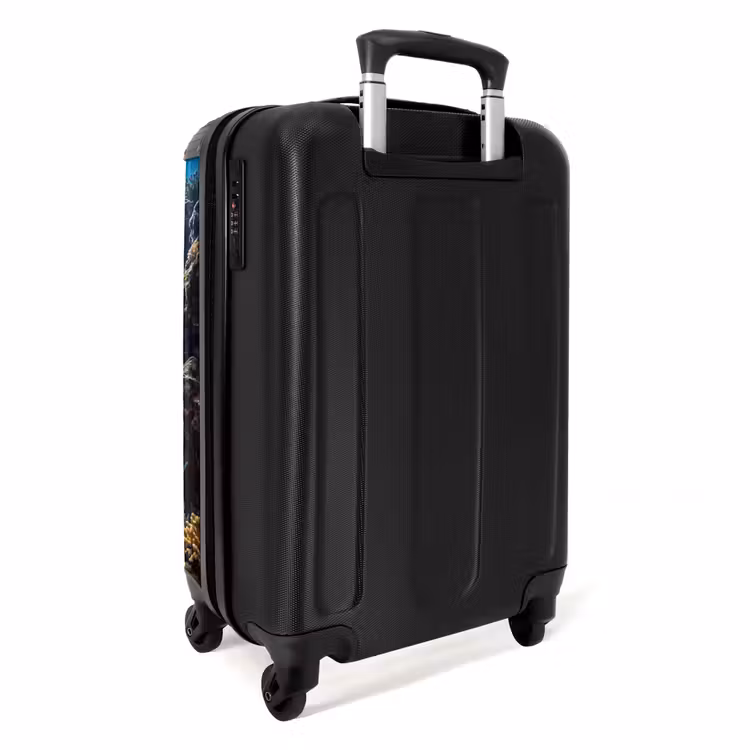 Suitcase - Fish - Coral Reef - Underwater - Lively - Blue — 4
