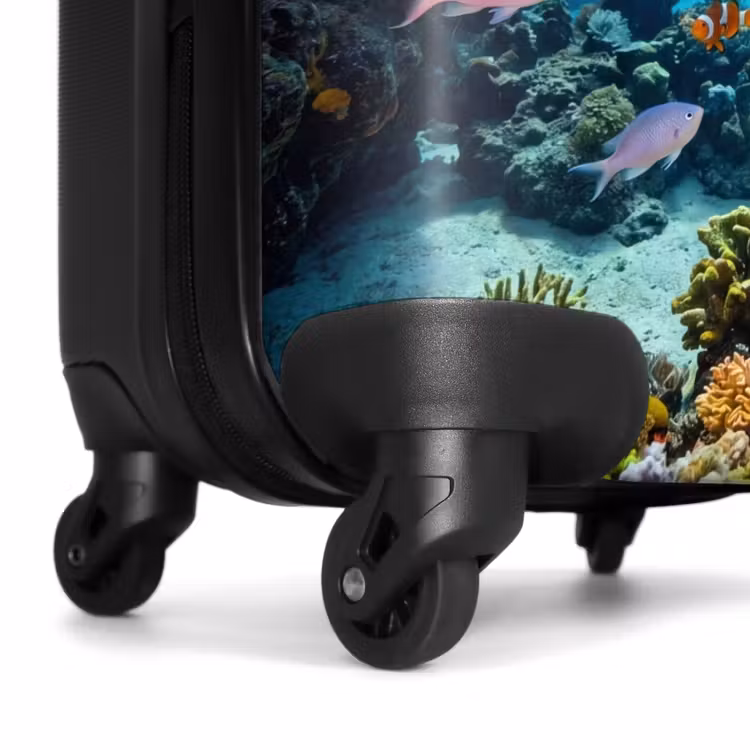 Suitcase - Fish - Coral Reef - Underwater - Lively - Blue — 7