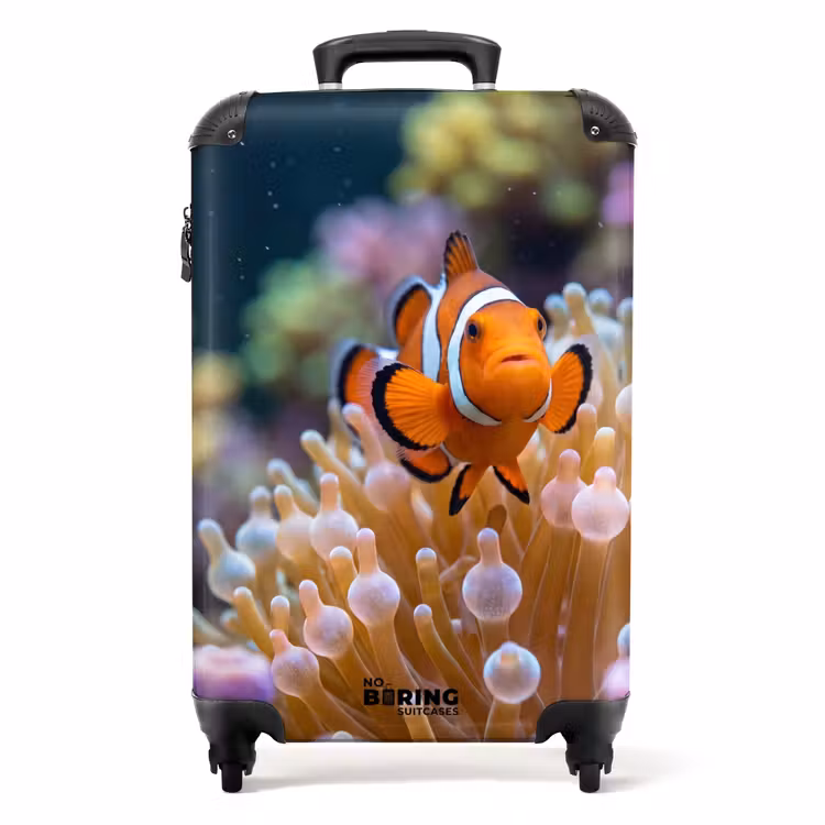 Suitcase - Fish - Coral - Underwater - Orange - Animals — 1