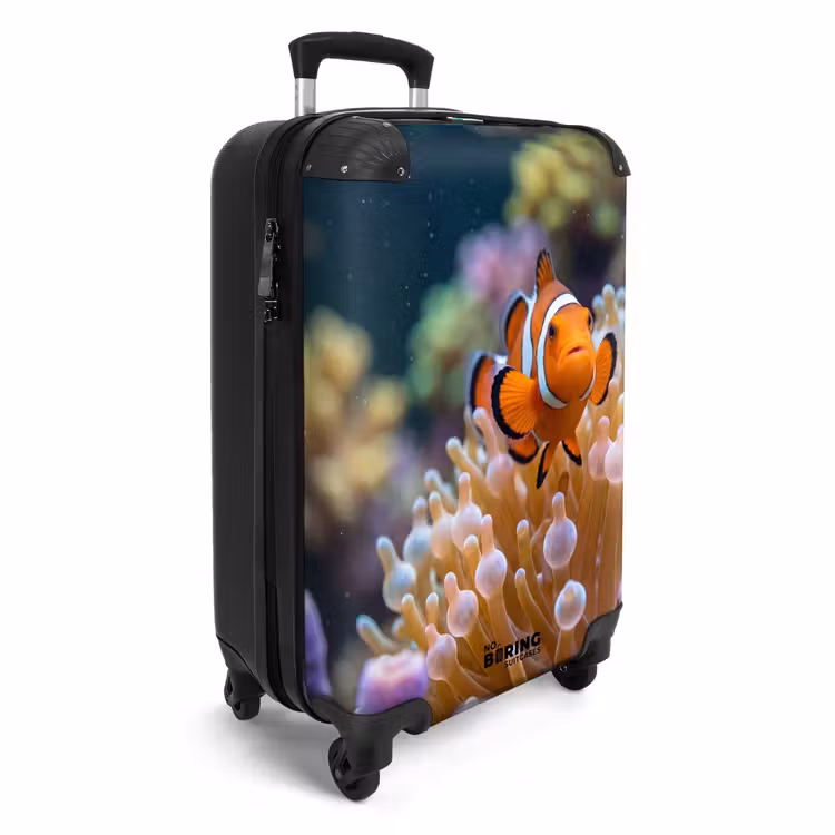 Suitcase - Fish - Coral - Underwater - Orange - Animals — 2