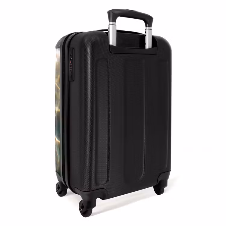 Suitcase - Fish - Water - Animals - Orange - Gold — 4