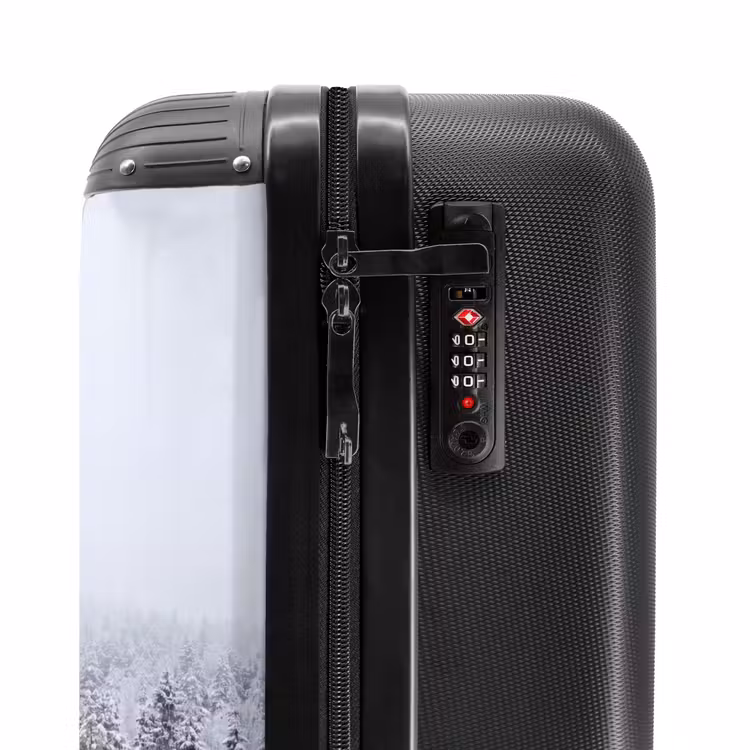 Suitcase - Forest - Snow - Winter - Nature - White — 6