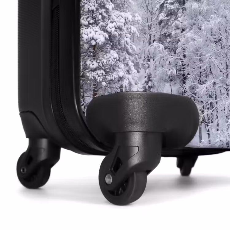 Suitcase - Forest - Snow - Winter - Nature - White — 7