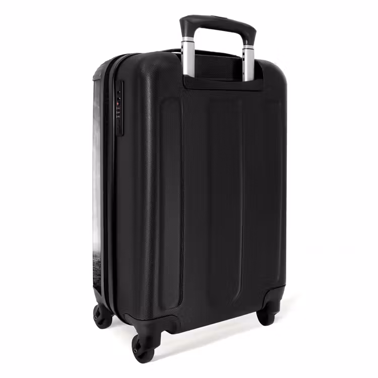 Suitcase - Horse - Fabric - Black and White - Animals — 4