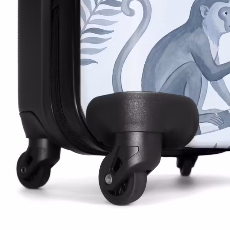 Suitcase - Monkey - Tree - Leaves - Jungle - Illustration — 7