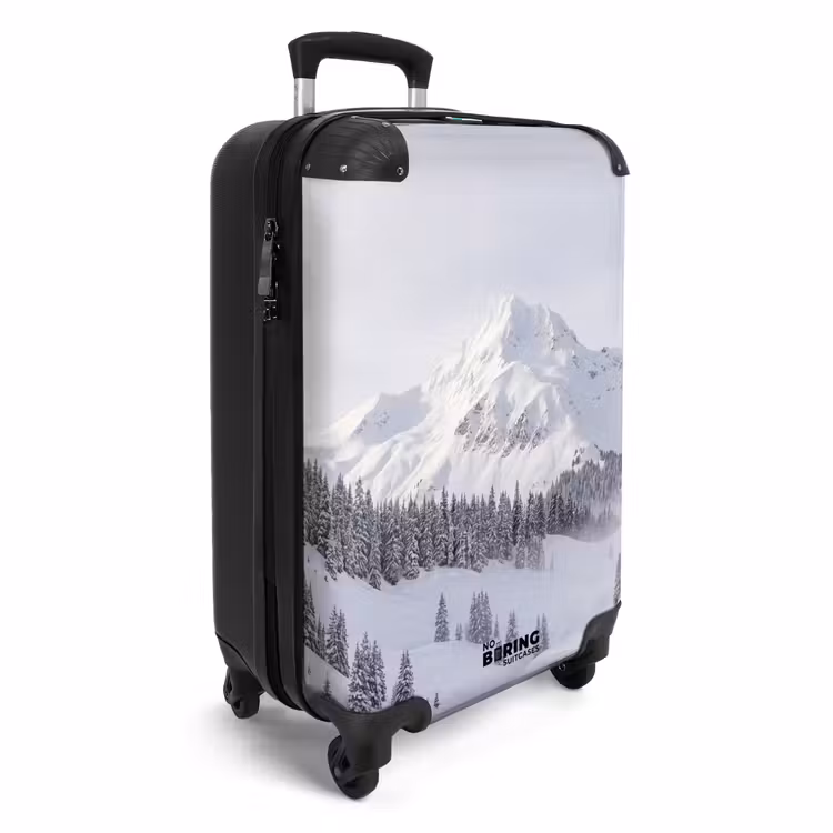 Suitcase - Mountain - Snow - Winter - Nature - White — 2