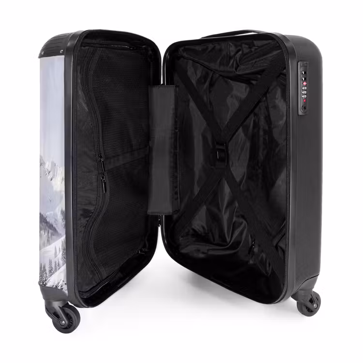 Suitcase - Mountain - Snow - Winter - Nature - White — 5